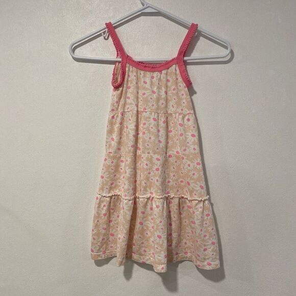 Rockets of Awesome Girls Pink Daisy Sundress Size 5 - Picture 2 of 4